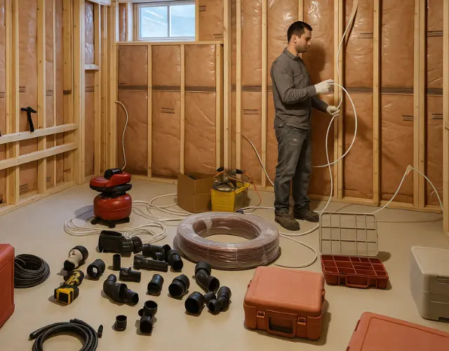 electric and plumbing services
